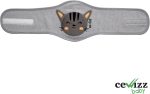 Baby Colic Gas and Upset Stomach Relief for Newborns-100% Cherry Seed-Heated Tummy Wrap-Colic Baby Swaddling Belt for Natural Relief–Soothing and Calming (Grey) - Image 6